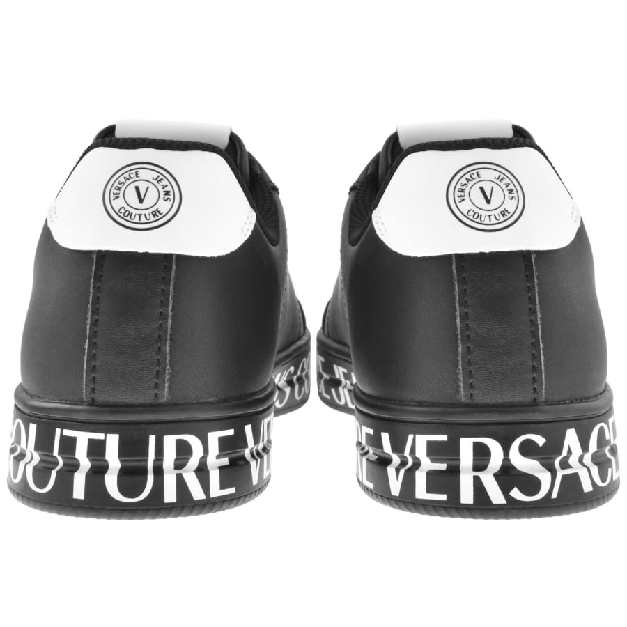 Versace Jeans Couture Court Trainers Black